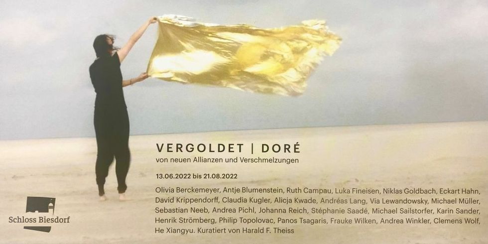 Vernissage der Ausstellung 'V E R G O L D E T - D O R É - von neuen Allianzen und Verschmelzungen'