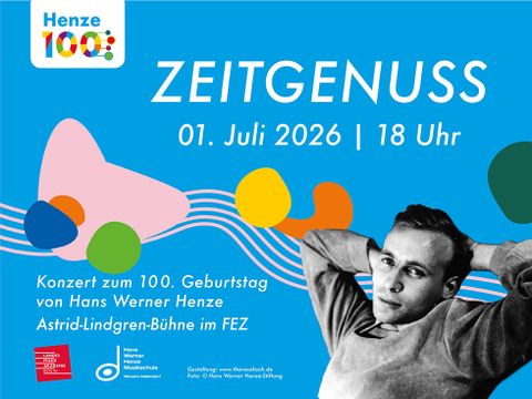 Konzert 100 Jahre Hans-Werner Henze