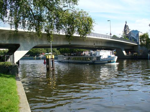 CaprivibrÃ¼cke, 23.7.2008, Foto: KHMM