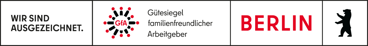 Wir sind ausgezeichnet. Gütesiegel familienfreundlicher Arbeitgeber