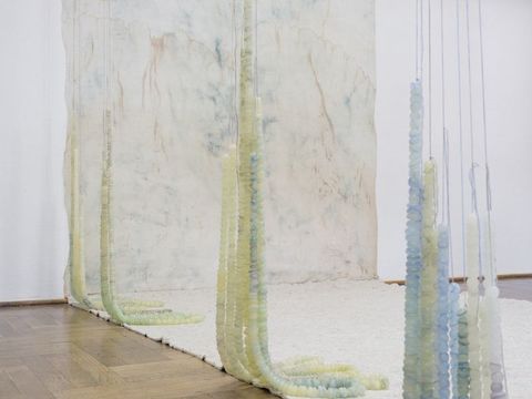 Ausstellungsansicht Routine Ravers, Galerie Parterre 2025