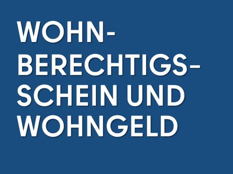 WBS und Wohngeld