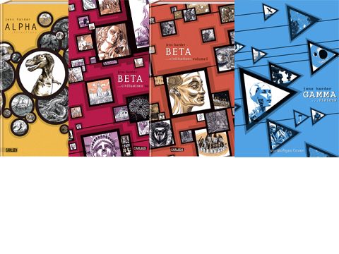 Vier Comer von Jens Harder