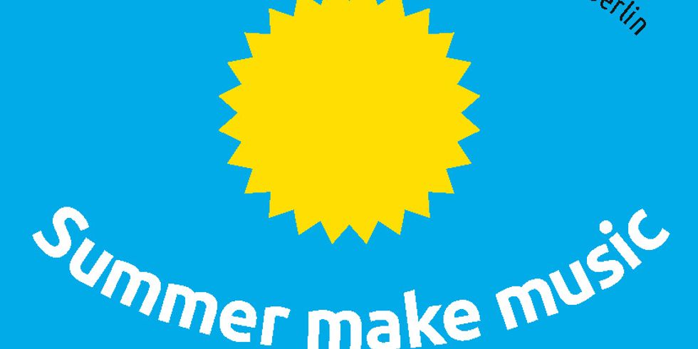 Plakat Summer make Music - Fête de la Musique 2023