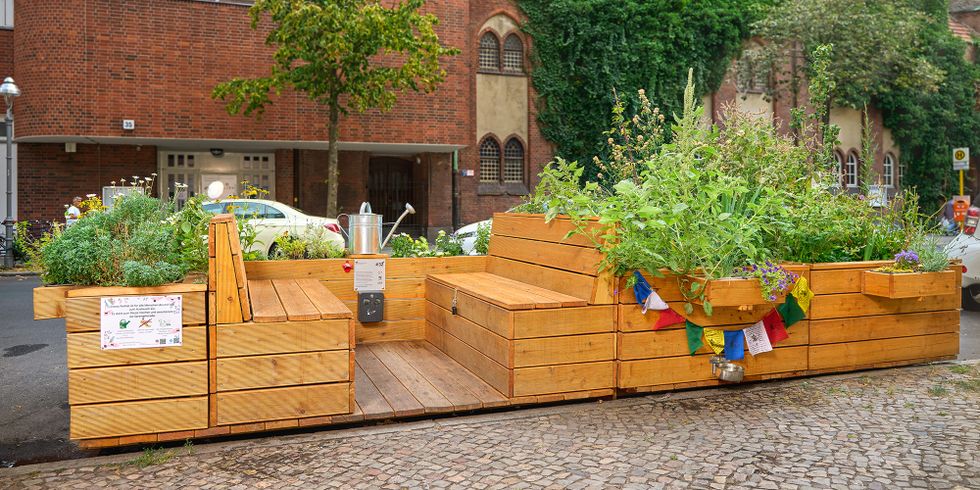 Parklet im Sprengelkiez
