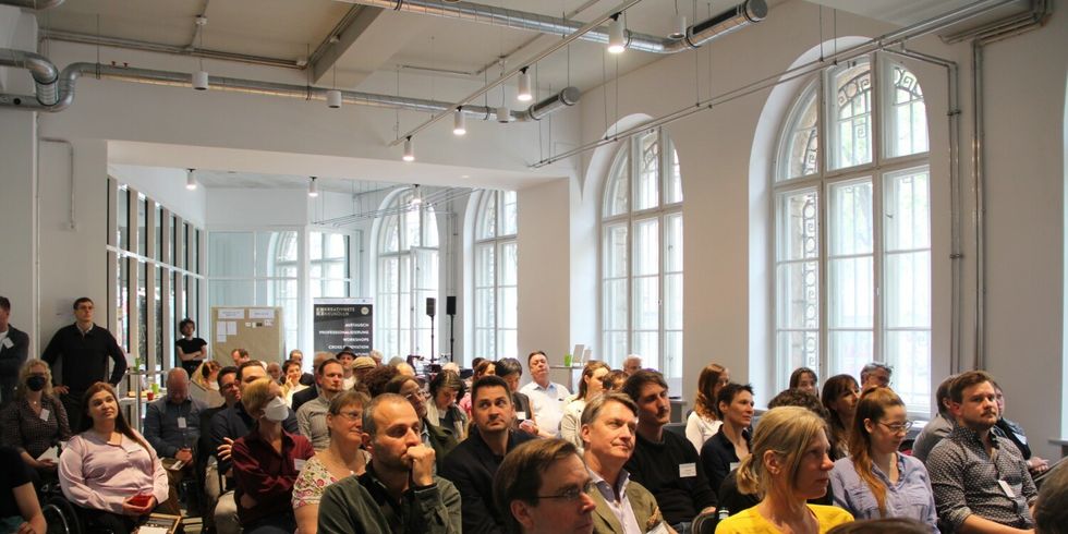 Kreativkongress in Neukölln - Blick auf teilnehmer