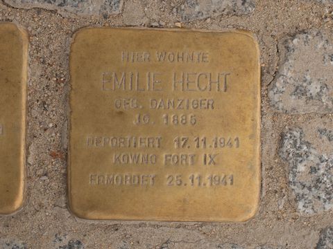 Stolperstein Emilie Hecht