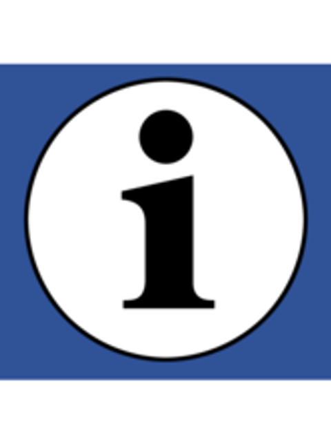 Zeichen für Information