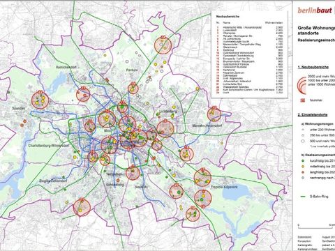 Ausschnitt der Stadtentwicklungsplanung