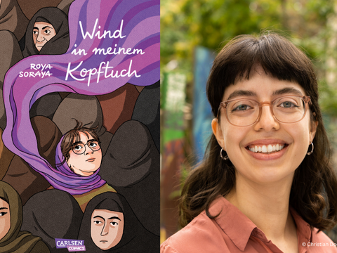 Coverabbildung und Portrait der Autorin