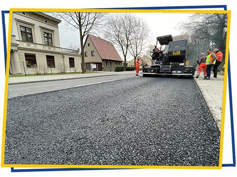 EFRE Projekt Strassenbau