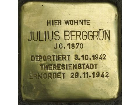 Cicerostraße 56 Julius Berggrün