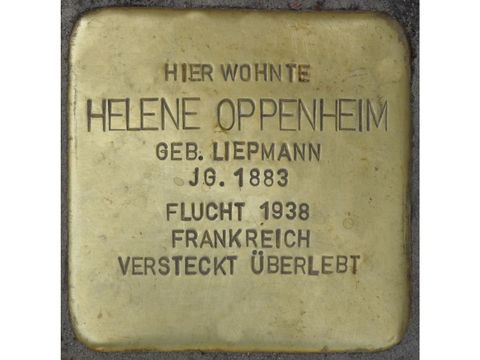 Stolperstein Helene Oppenheim