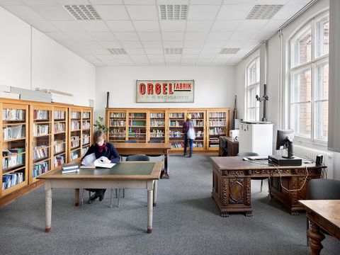 Museum Pankow, Standort Haffner-Zentrum, 2022, Lesesaal