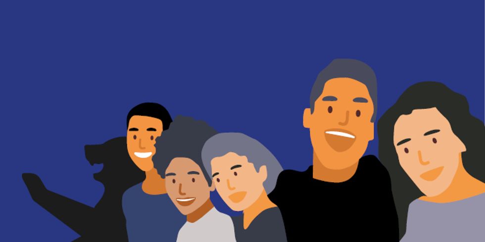 Illustration zeigt unterschiedliche Menschen
