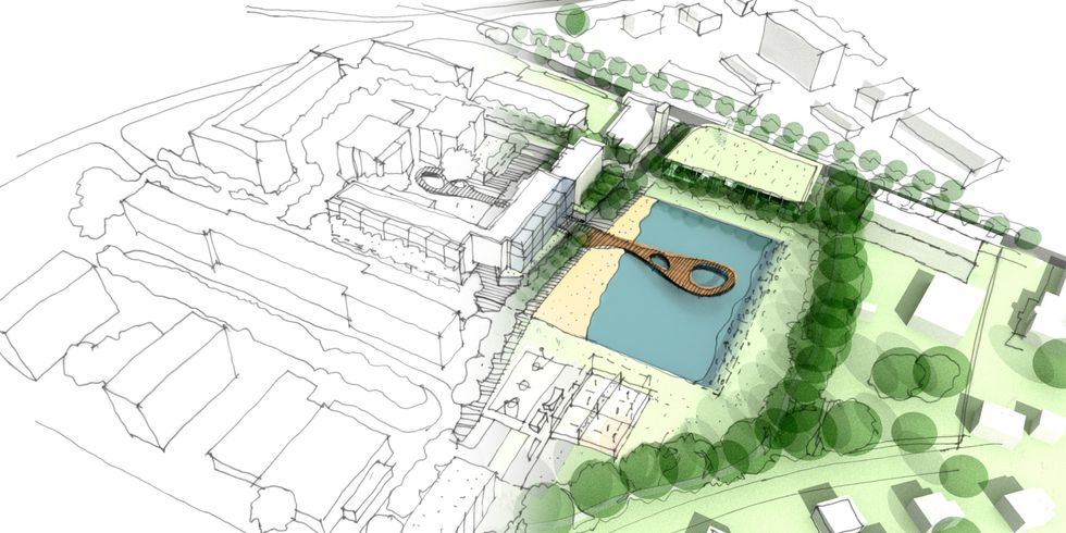 Abbildung einer Idee in der Stadtgestaltung