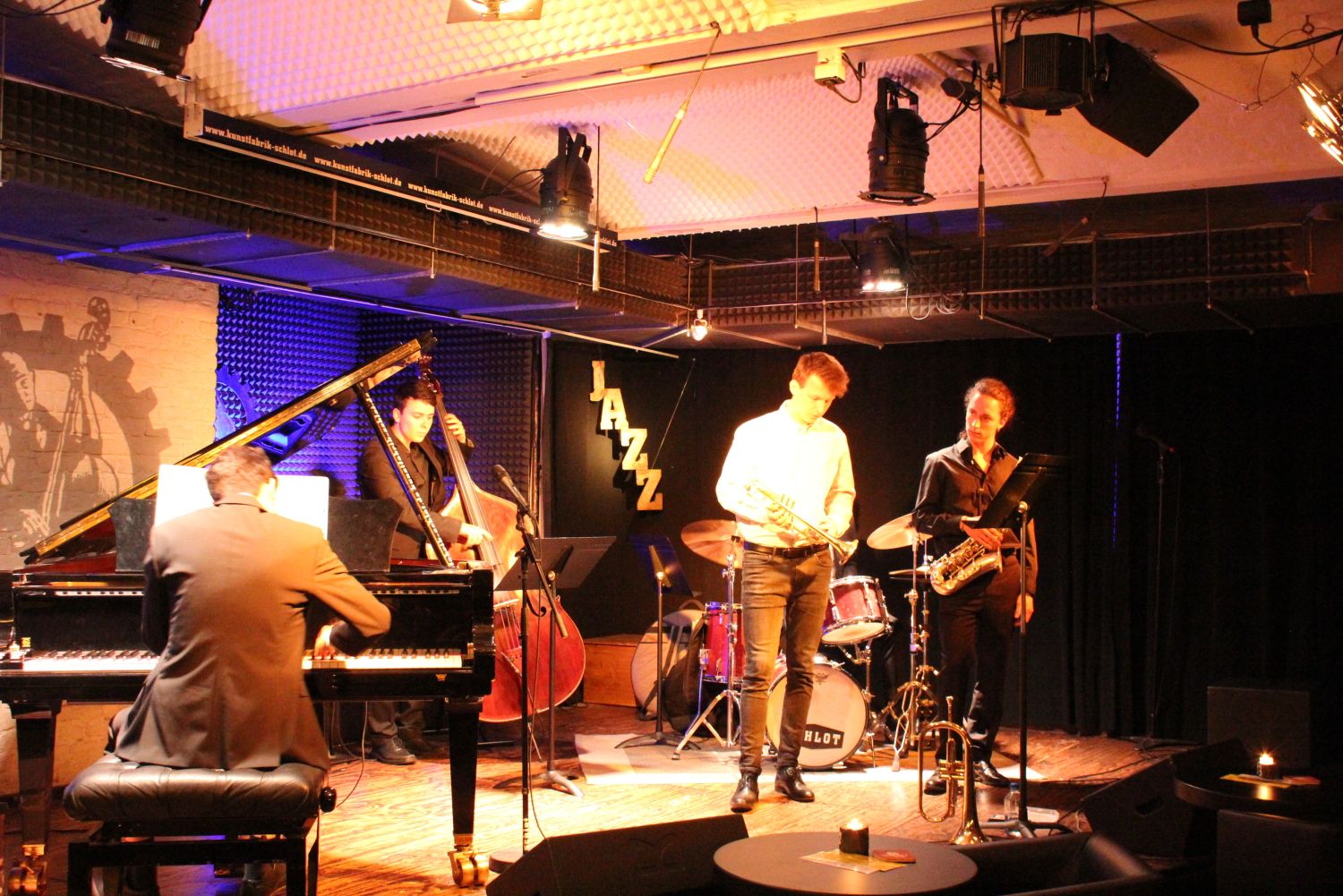 Ensemble im Jazzclub Schlot