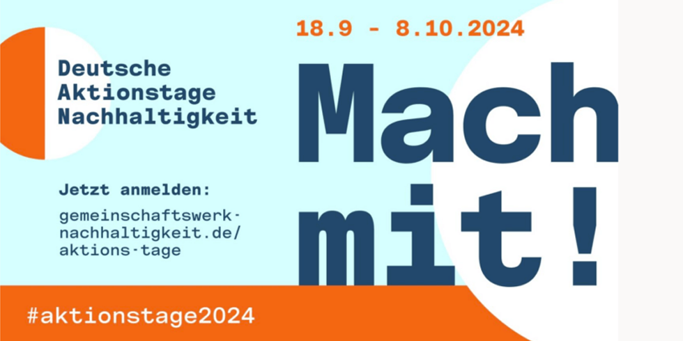 Deutsche Aktionstage Nachhaltigkeit