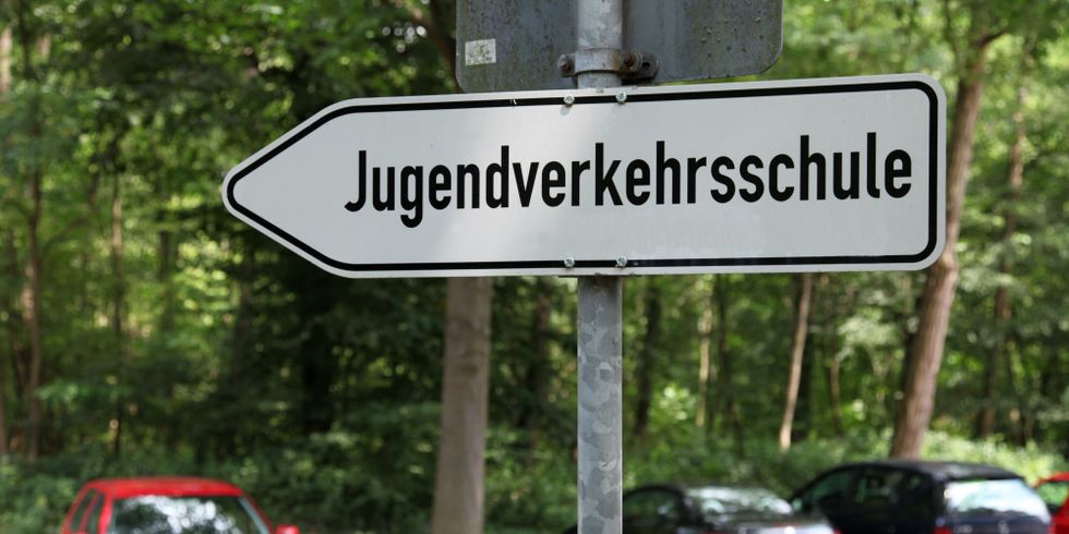Hinweis Jugendverkehrsschule