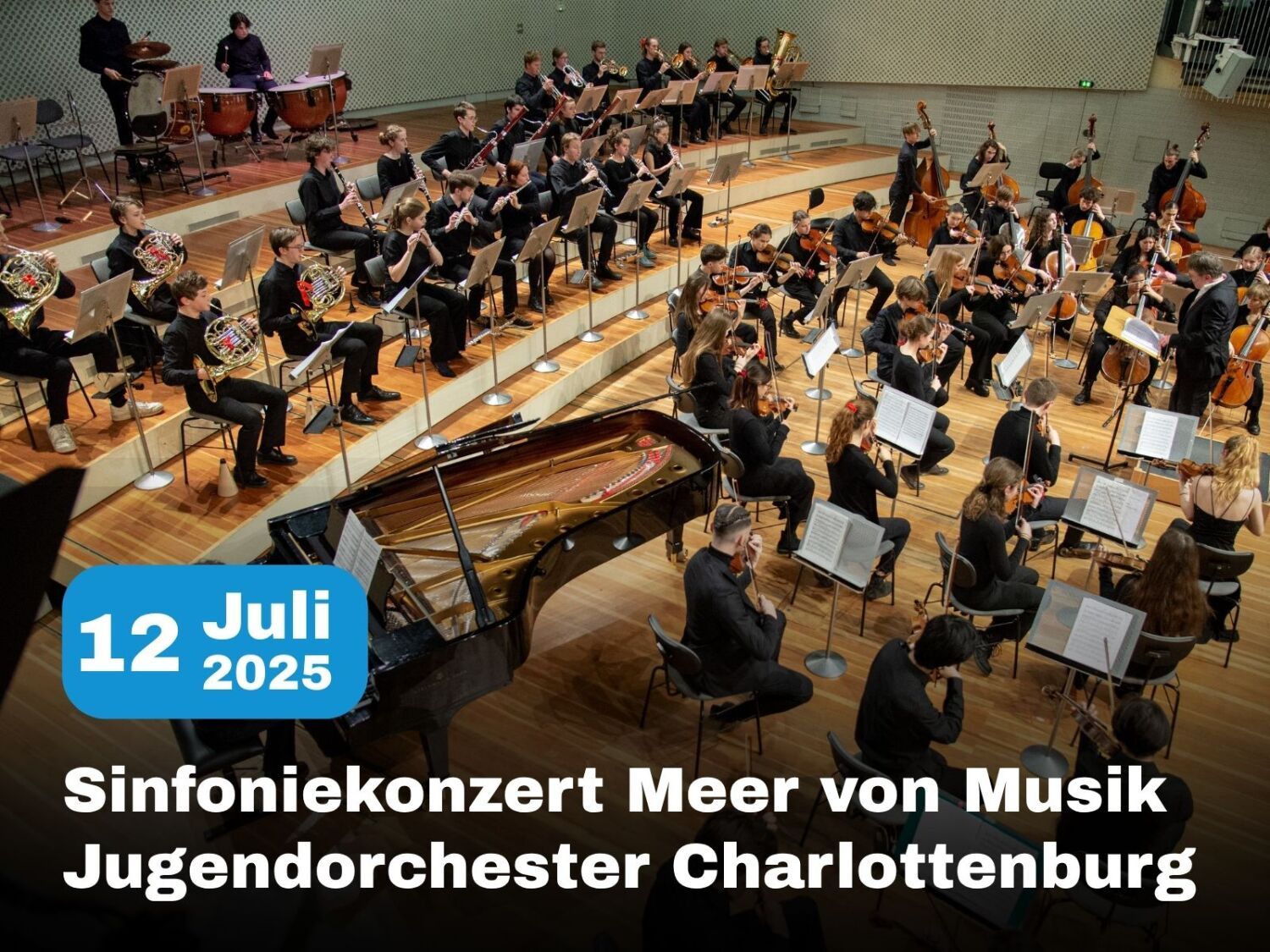 Jugendorchester Charlottenburg Sinfoniekonzert Meer von Musik