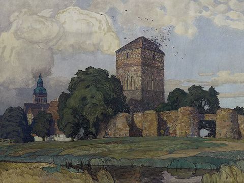 Wittstock, Karl Wendel, Wandgemälde 005 (Bild: Mila Hacke, Mila Hacke Architektur-Fotografie, Berlin)