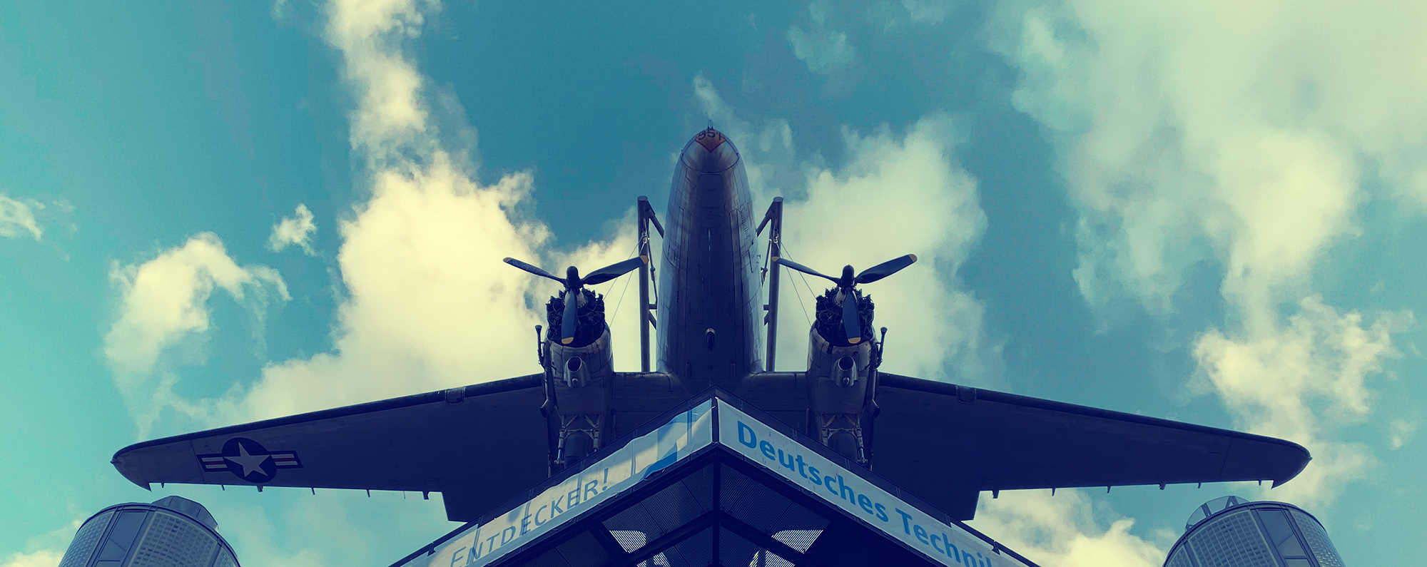 Flugzeug vom Technikmuseum