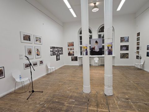 Ausstellungsräume der Fotogalerie Bethanien