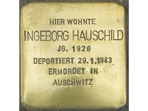 Stolperstein Ingeborg Hauschild