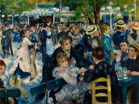 Pierre-Auguste Renoir: Bal du moulin de la Galette, 1876