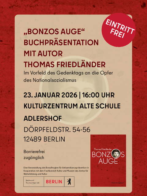 Bonzos Auge Plakat (A3)