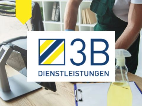 Reinging eines Schreibtischs, Logo 3B