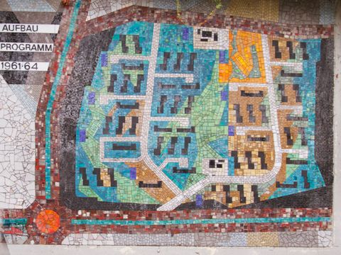 Mosaik der Paul-Hertz-Siedlung