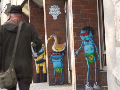 Streetart in der Bülowstraße
