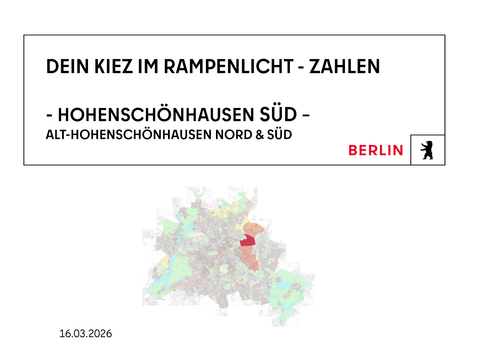 Bezirksregionenprofile Hohenschönhausen Süd Präsentation