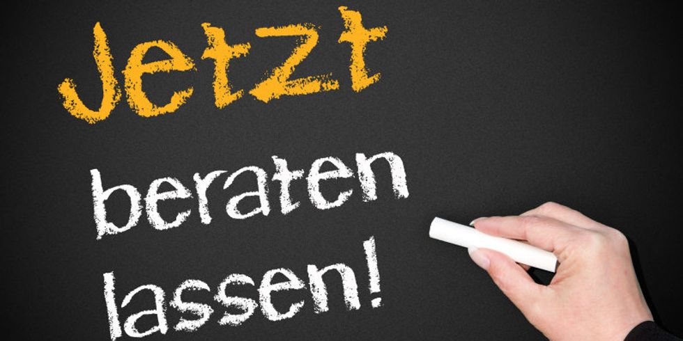 Jetzt beraten lassen !