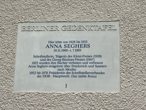 276. Kiezspaziergang: Anna Seghers