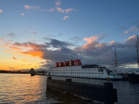 Aussicht von der NDSM-Werft (Bild: Cassandra Wegner)