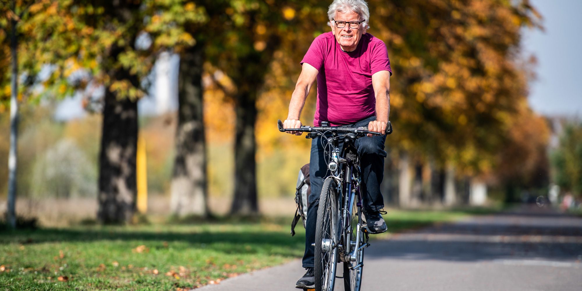 Radfahrer Wuhlheide