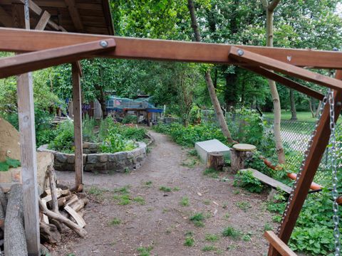 Pflanzgarten des Moabiter Kinderhofs vor der Neugestaltung