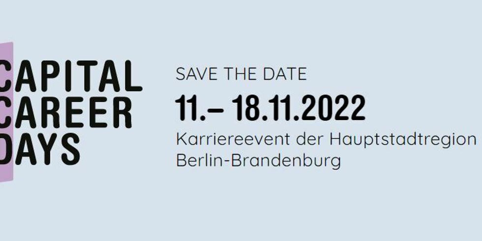 Logo der Capital Career Days 2022
