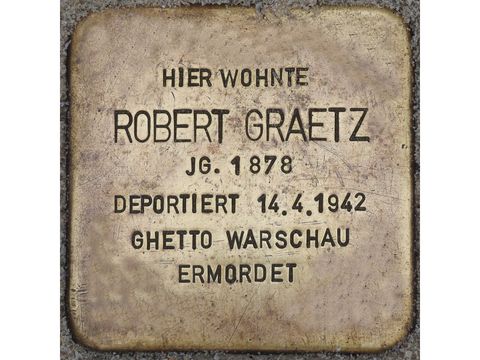 Stolperstein Robert Graetz