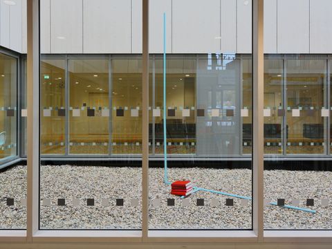 „Akrobaten“ von Monika Brandmeier (Eine von insgesamt vier Skulpturen) (Bild: Jürgen Baumann )