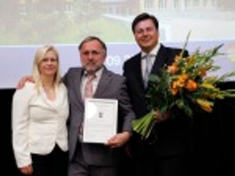 Foto: v.l.n.r. Kerstin Beurich, Detlef Schmidt-lhnen, Andreas Geisel