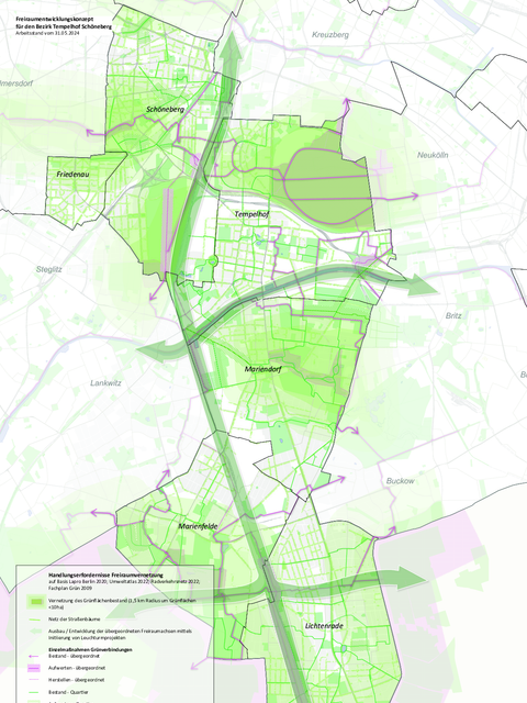Freiraumvernetzung (Bild: BA-TS)