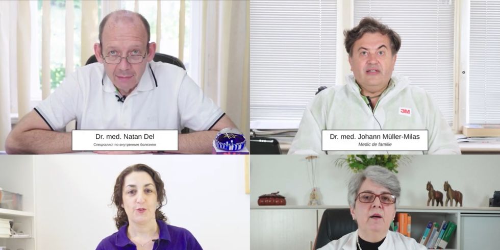 Screenshot des Impfvideos