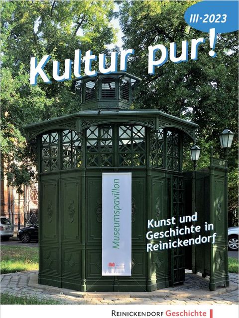 Cover des Programmhefts "Kultur pur!" (Bild: BA Reinickendorf)