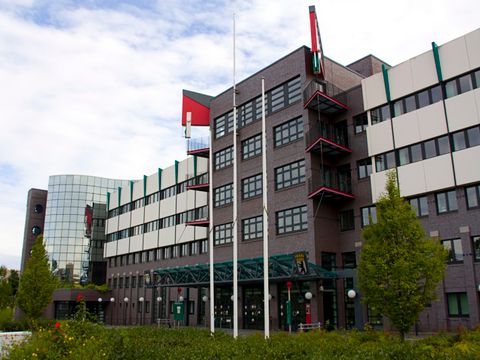 Dienstgebäude Riesaer Straße Haupteingang