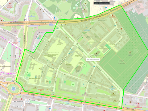 Parkzone Friedenstraße