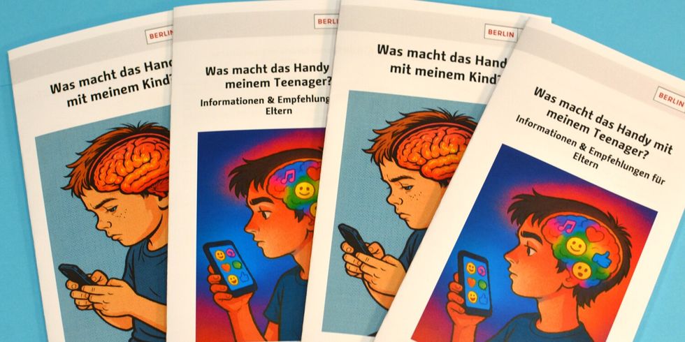 Medienkonsum Teenager Flyer