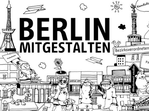 Berlin mitgestalten - Wimmelbild